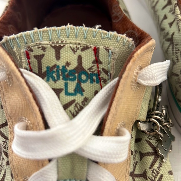 Kitson~LA / Jet Set Charmed Sneakers - Picture 13 of 14